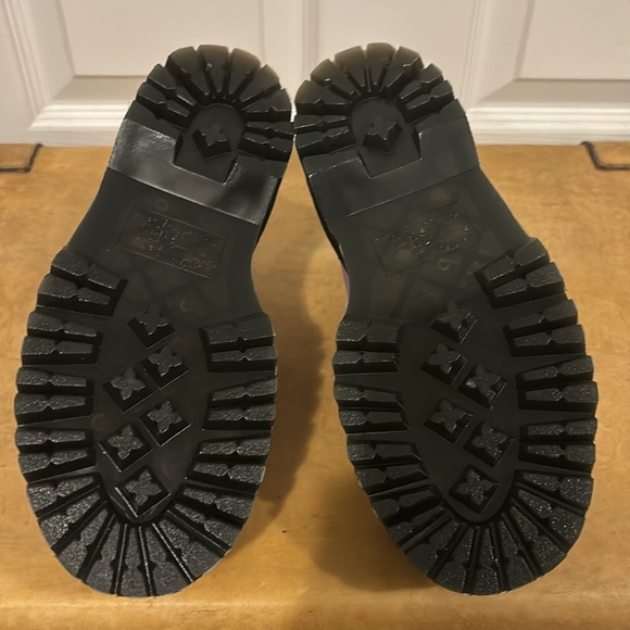 DR. MARTENS Leather Lilac Platform Mary Jane’s NWT US 5 - Picture 5 of 9